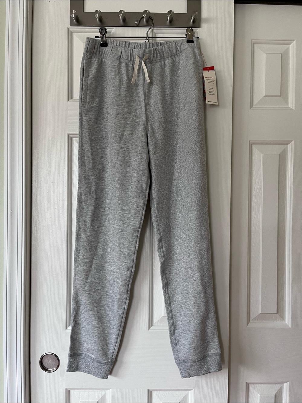 Cat & Jack Light Heather Gray Kids Drawstring Joggers